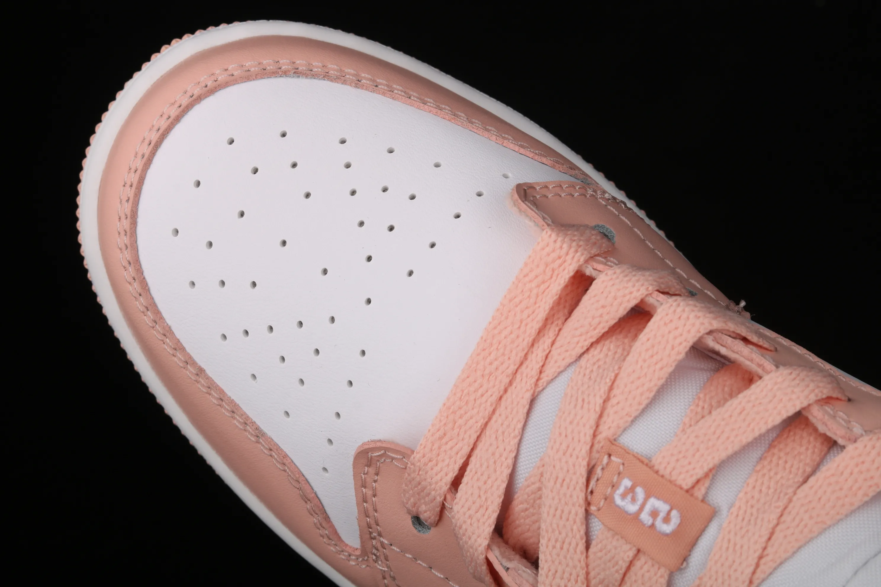 All categories Air Jordan Jordan series basketball shoes Air Jordan 1 Low G version pure original Air Jordan 1 Low AJ1 Joe 1 Arctic pink low-top basketball shoes 553560-800